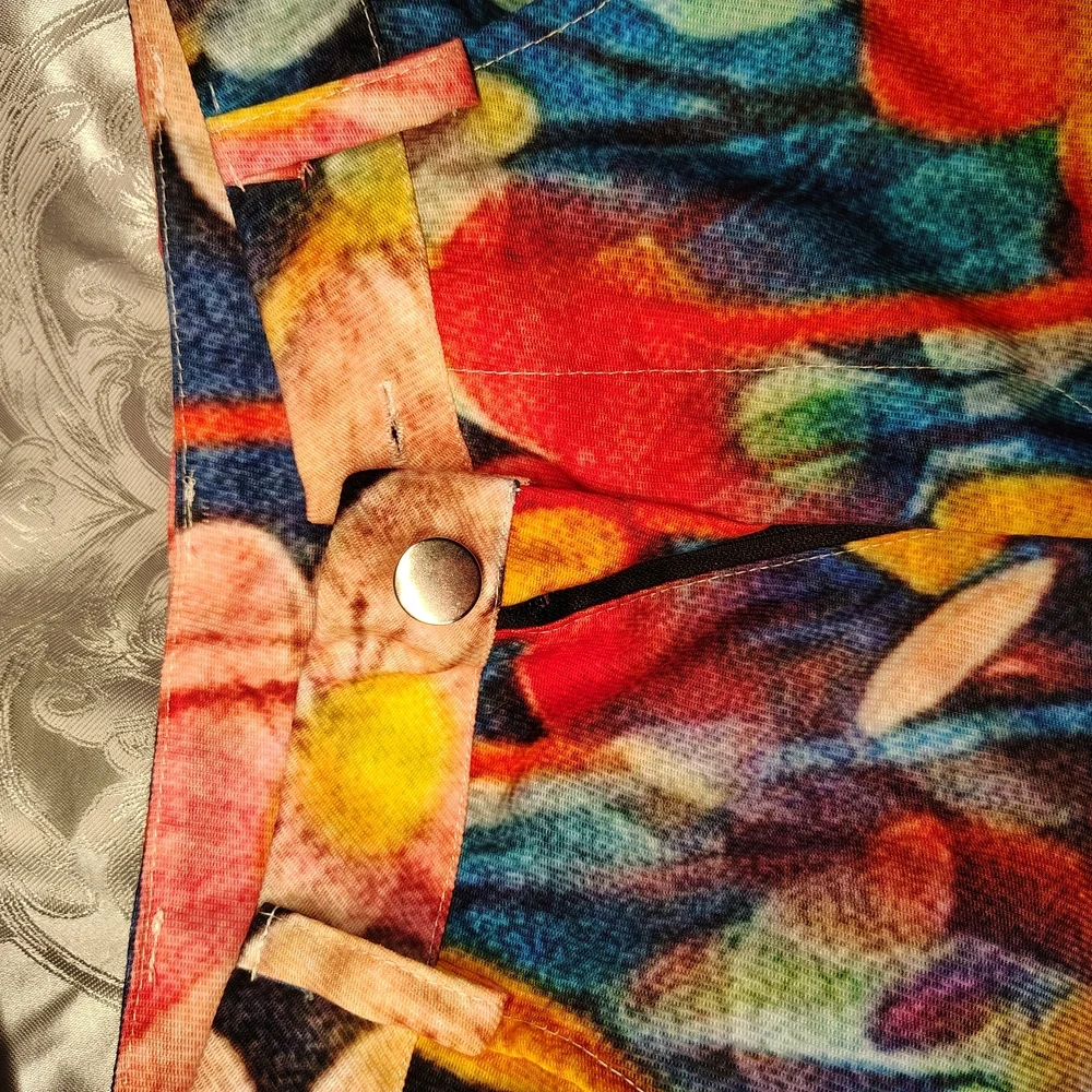 Colorful Floral Pants - Picture 3 of 12